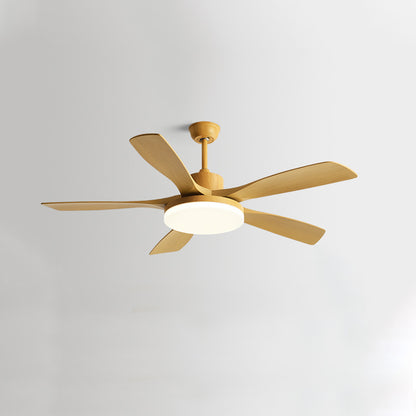 WOMO Scandi 5 Blade Ceiling Fan Lamp-WM5125