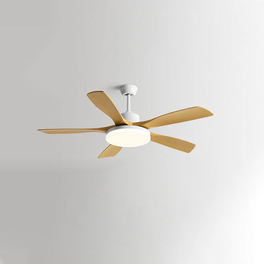 WOMO Scandi 5 Blade Ceiling Fan Lamp-WM5125