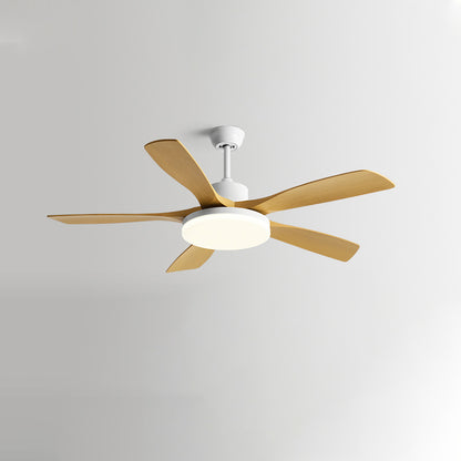 WOMO Scandi 5 Blade Ceiling Fan Lamp-WM5125