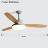 WOMO 3 Blade Ceiling Fan Lamp-WM5127 thumbnail