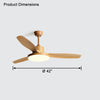 WOMO 3 Blade Ceiling Fan Lamp-WM5127 thumbnail