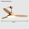 WOMO 3 Blade Ceiling Fan Lamp-WM5127 thumbnail
