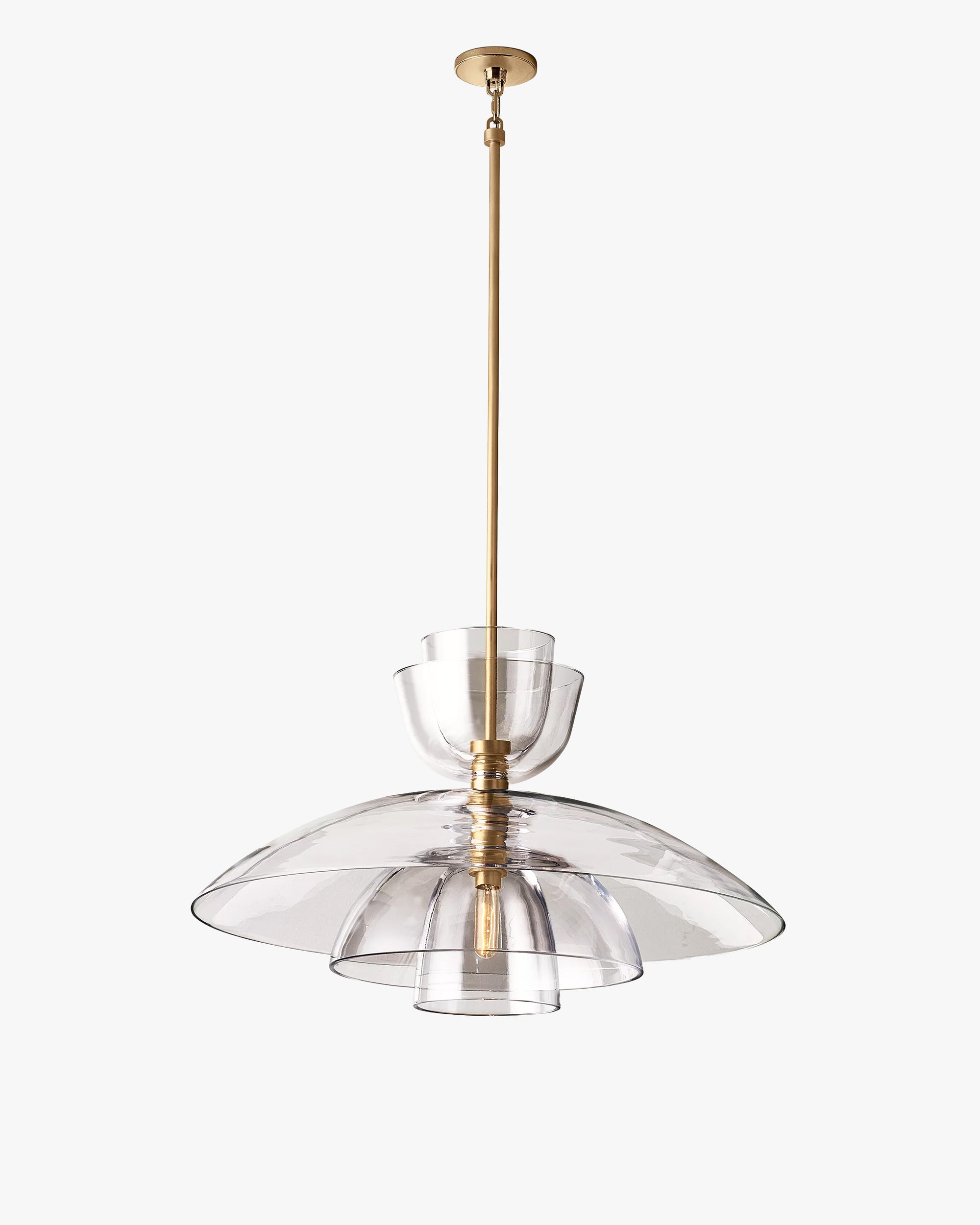 WOMO Clear Glass Cloche Pendant Light - Blom