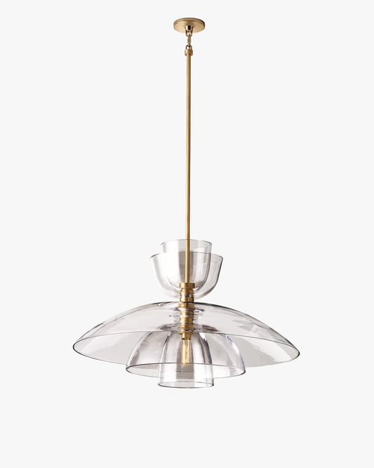 WOMO Clear Glass Cloche Pendant Light - Blom