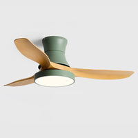 WOMO Flush Mount Ceiling Fan Lamp-WM5128