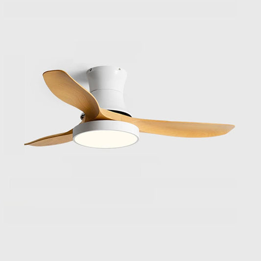 WOMO Flush Mount Ceiling Fan Lamp-WM5128