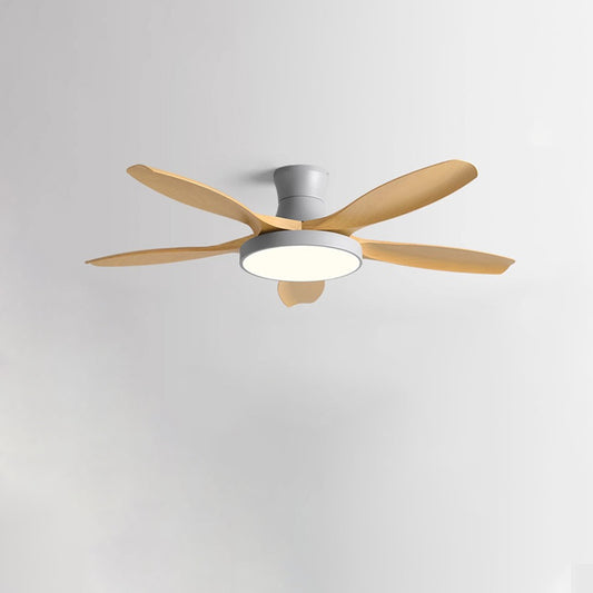 WOMO Scandi Large Flush Mount Ceiling Fan Lamp-WM5130