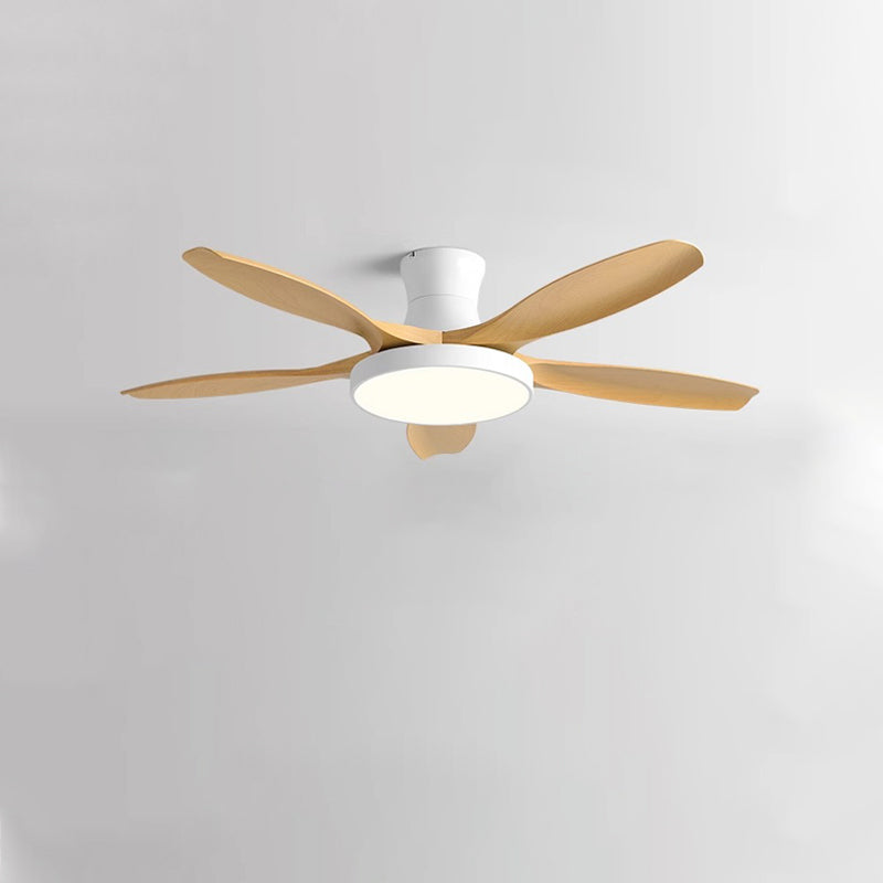 WOMO Scandi Large Flush Mount Ceiling Fan Lamp-WM5130