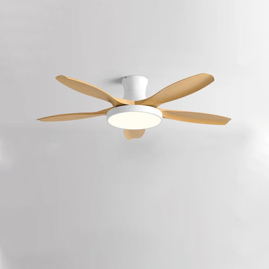 WOMO Scandi Large Flush Mount Ceiling Fan Lamp-WM5130