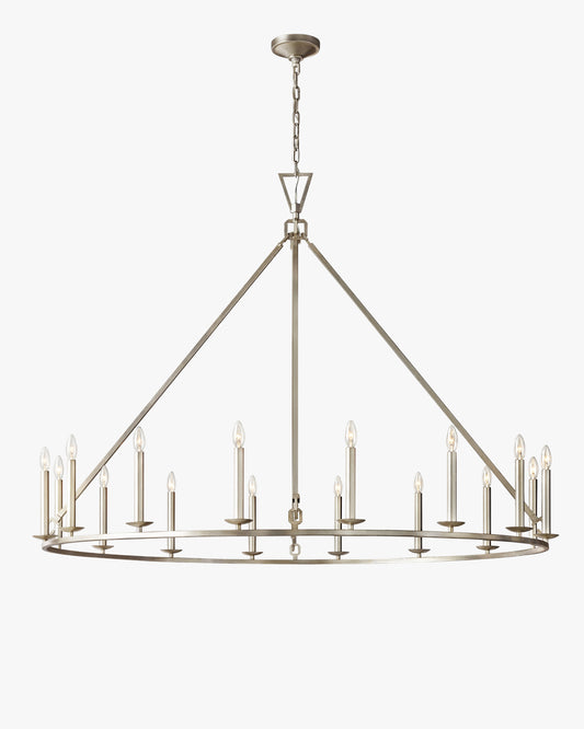 WOMO Candelabra Round Chandelier – Openwork