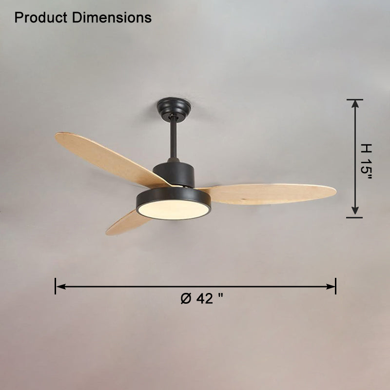 WOMO  3 Blade Ceiling Fan Lamp-WM5132