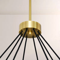 WOMO Crystal Round Candle Chandelier - Demaret