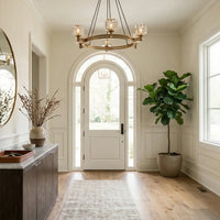 WOMO Crystal Round Candle Chandelier - Demaret