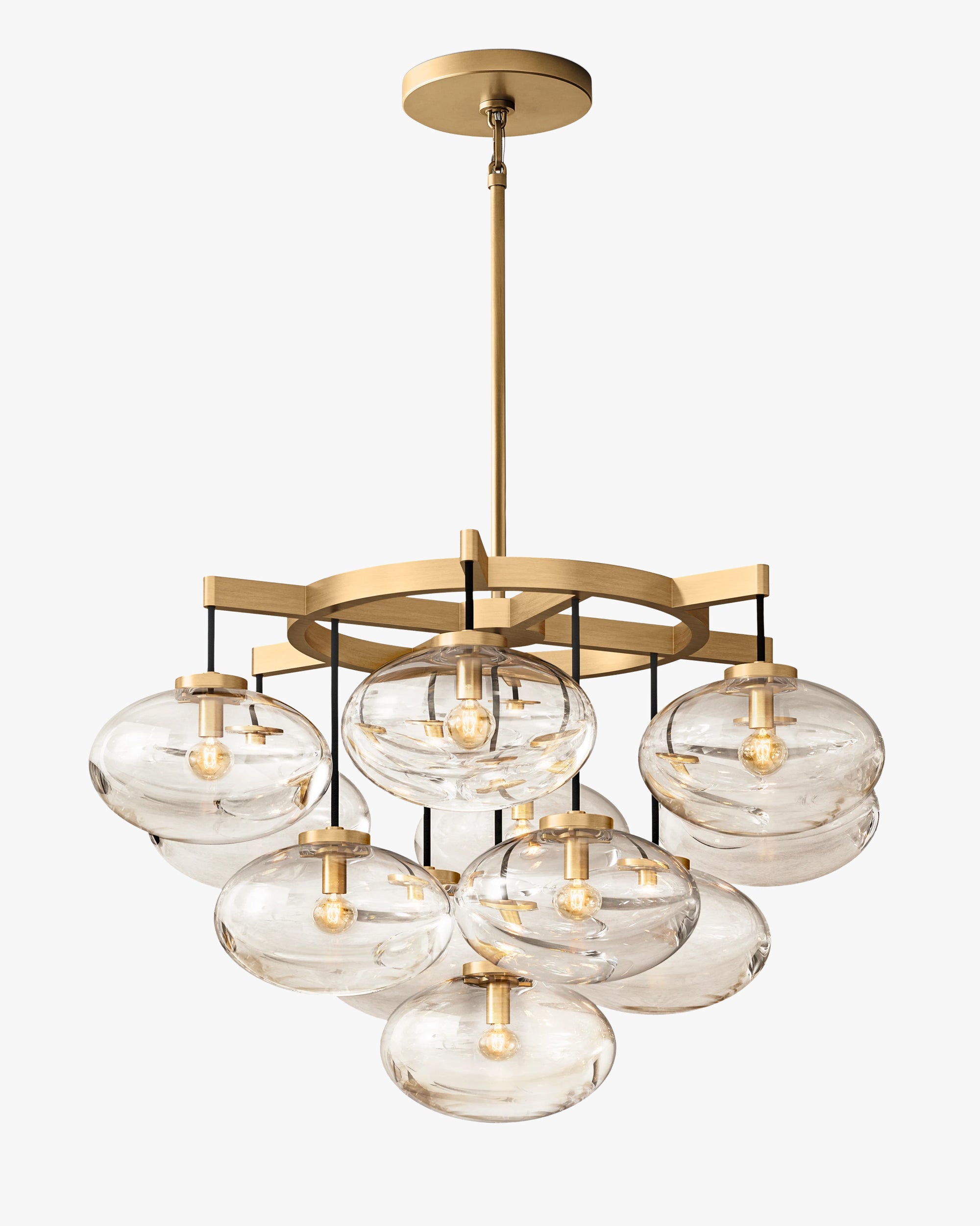 WOMO Globe Glass Cluster Chandelier - Cabrette