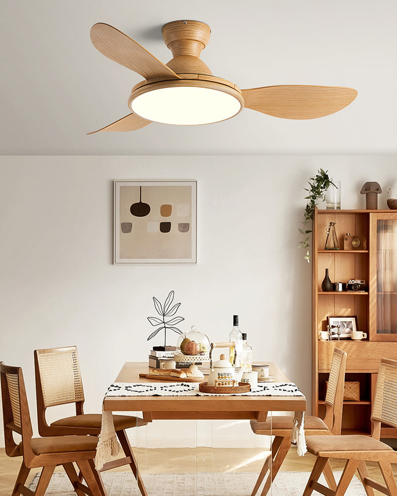 WOMO 42" Low Profile Ceiling Fan with Bright Light - WM5156