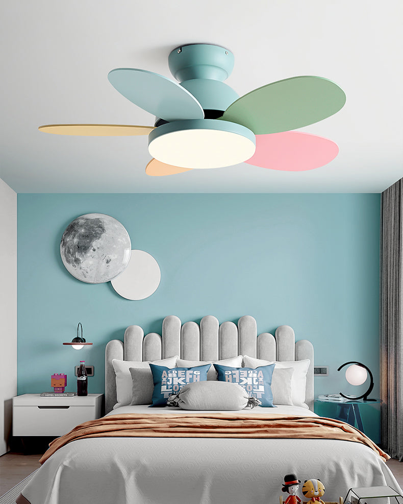 WOMO Children Low Profile Ceiling Fan Lamp - WM5157