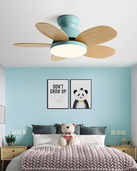WOMO Children Low Profile Ceiling Fan Lamp - WM5158