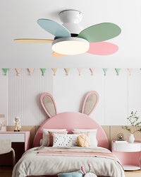 WOMO Children Low Profile Ceiling Fan Lamp - WM5157