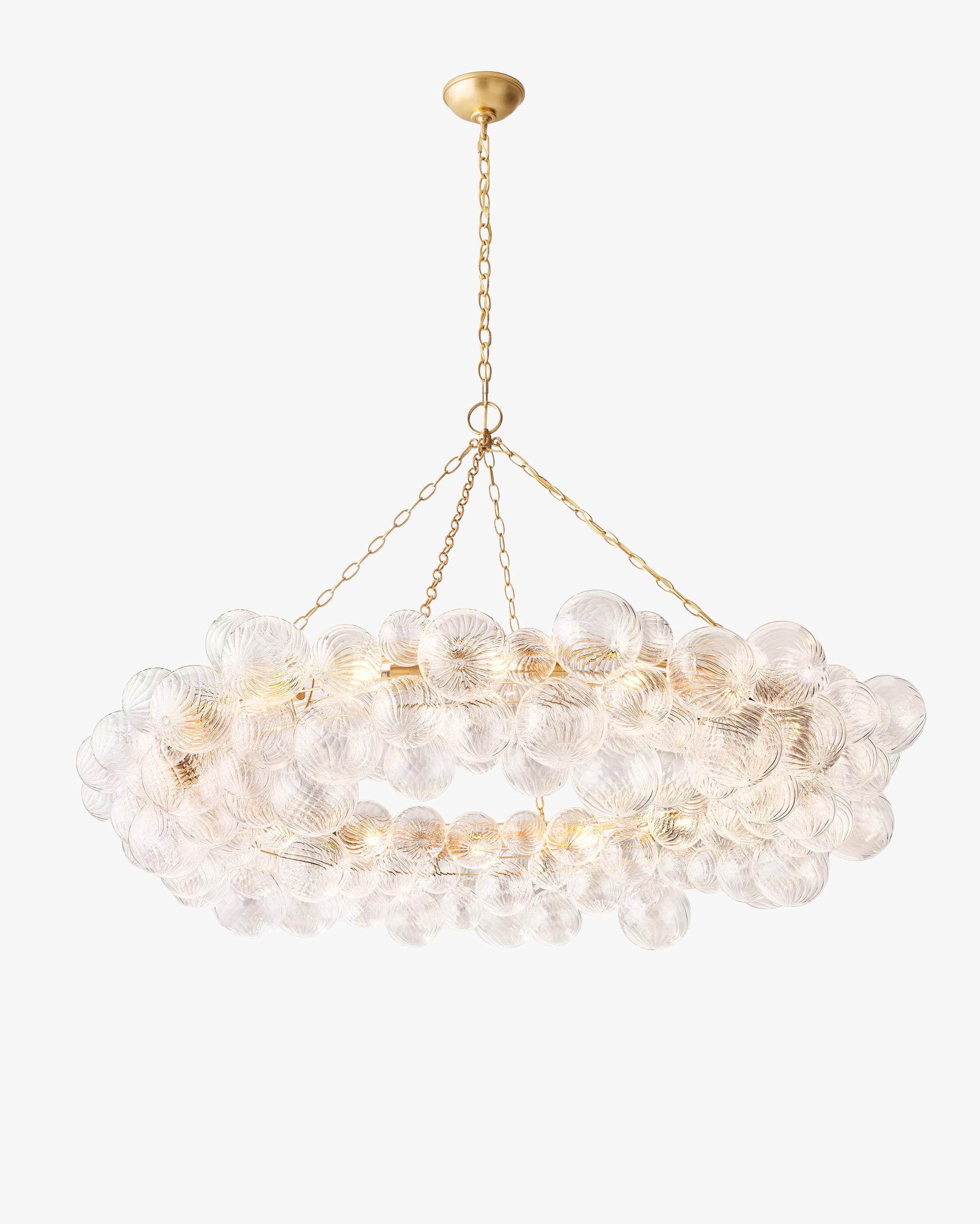WOMO Glass Bubble Ring Chandelier - Talia