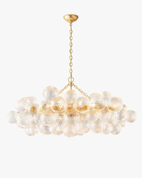 WOMO Glass Bubble Linear Chandelier - Talia