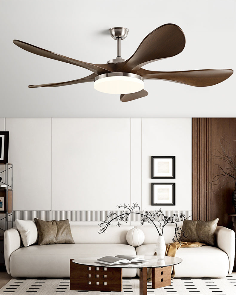 WOMO Mid Century Modern Ceiling Fan Lamp - WM5173