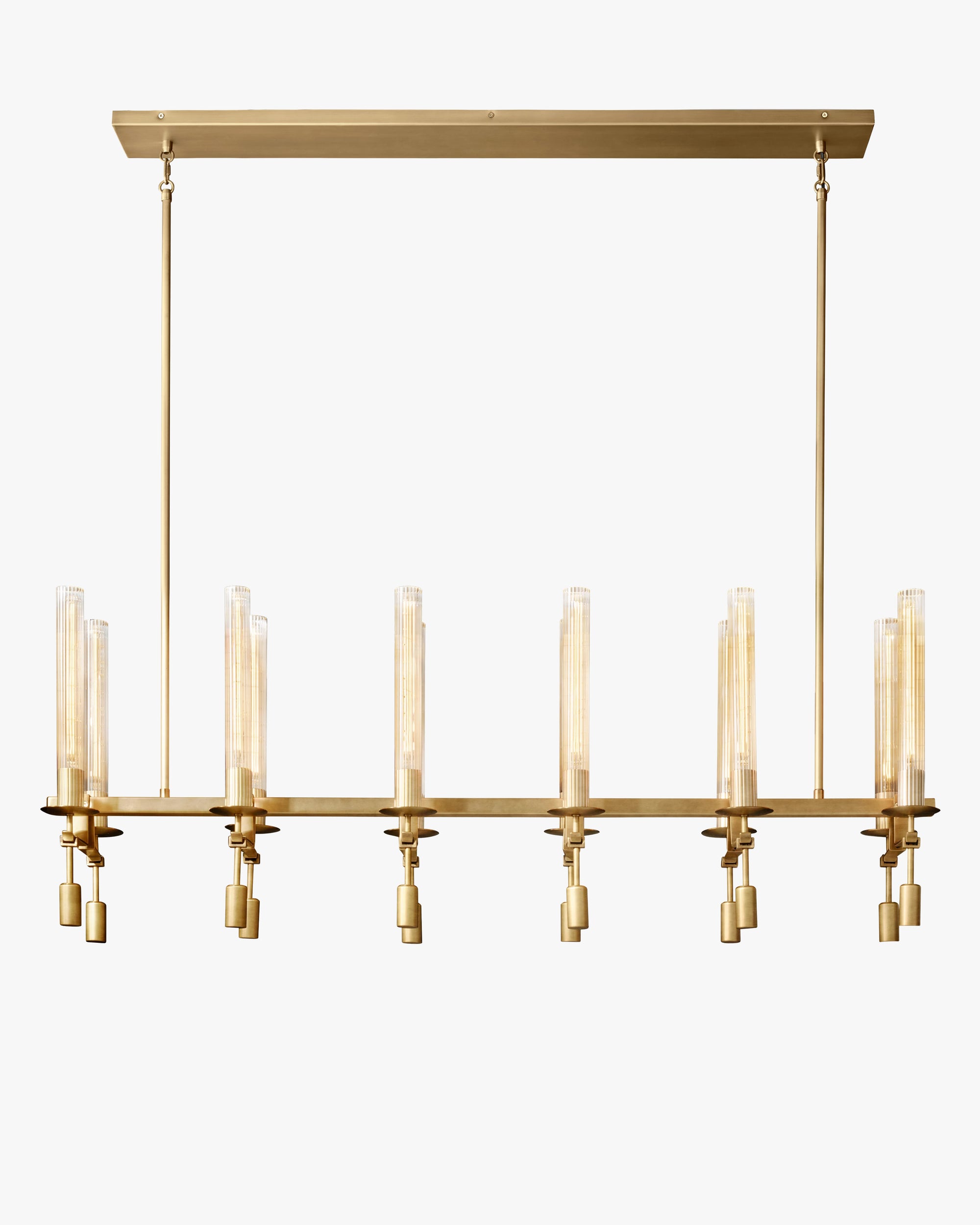 WOMO Candle Linear Chandelier - Fontanelle