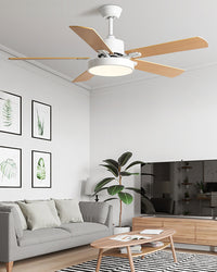 WOMO 5 Blade Ceiling Fan Lamp - WM5177