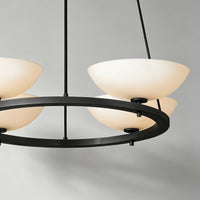WOMO Porcelain Bowl Round Chandelier - Vernet