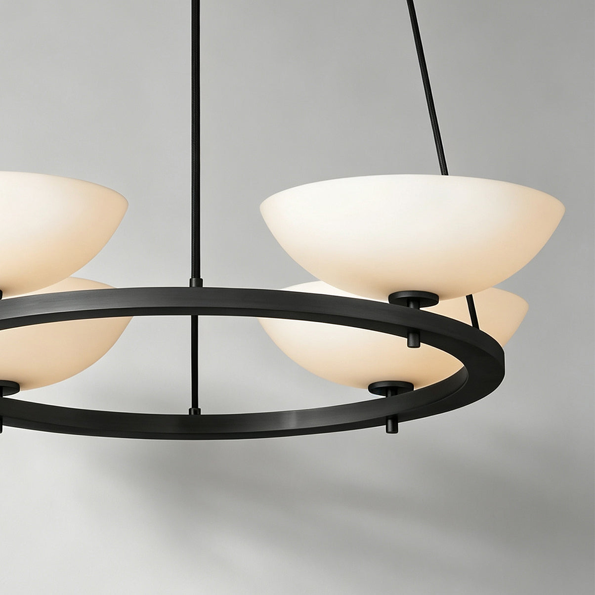 WOMO Porcelain Bowl Round Chandelier - Vernet