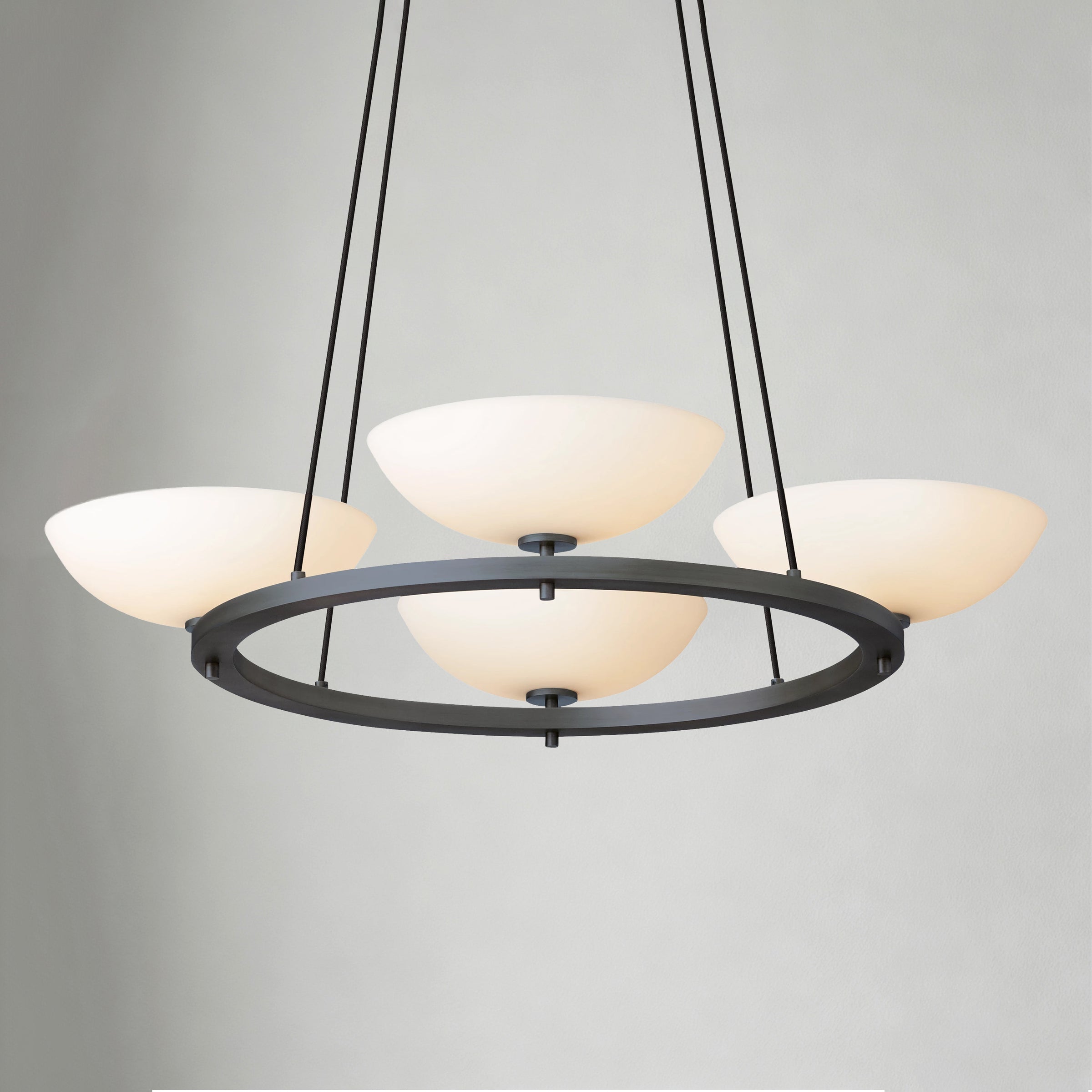 WOMO Porcelain Bowl Round Chandelier - Vernet