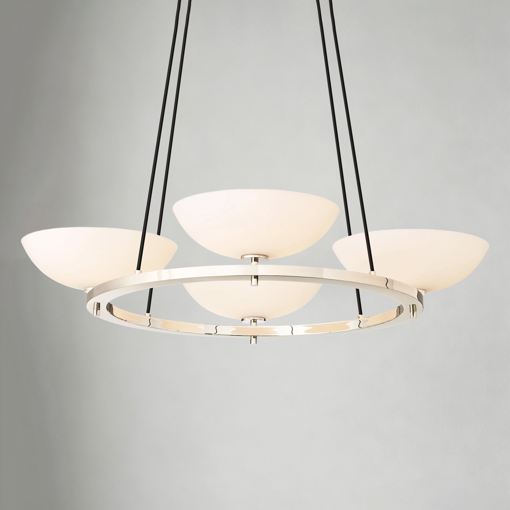WOMO Porcelain Bowl Round Chandelier - Vernet