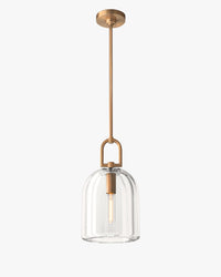 WOMO Cloche Crystal Pendant Light - Botanist