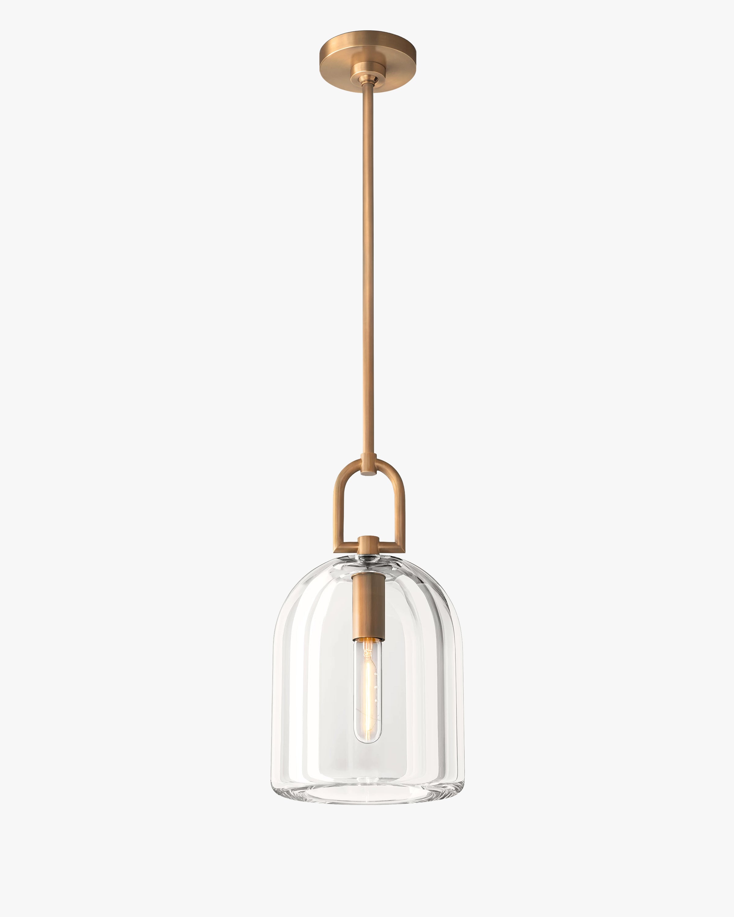 WOMO Cloche Crystal Pendant Light - Botanist