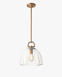 WOMO Dome Crystal Pendant Light - Botanist