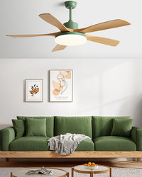 WOMO 56 inch 5 Blade Ceiling Fan Lamp - WM5182