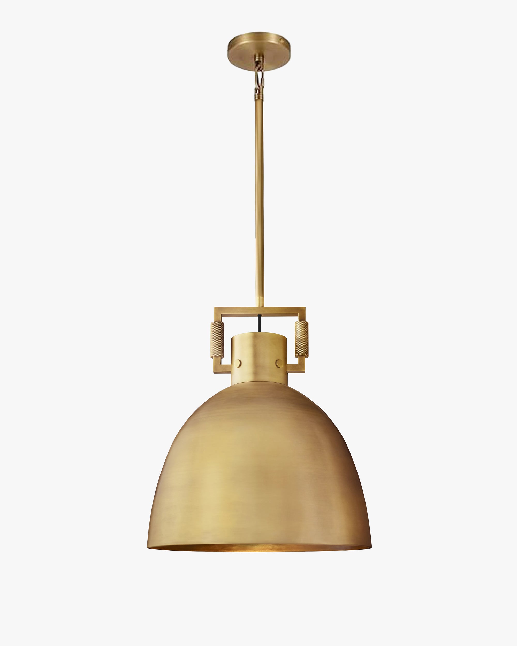 WOMO Metal Dome Pendant Light - Machinist