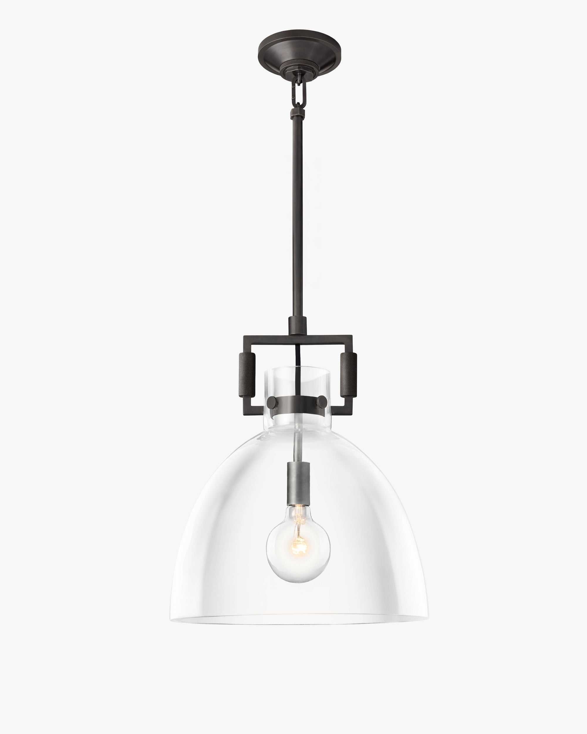 WOMO Dome Glass Pendant Light - Machinist