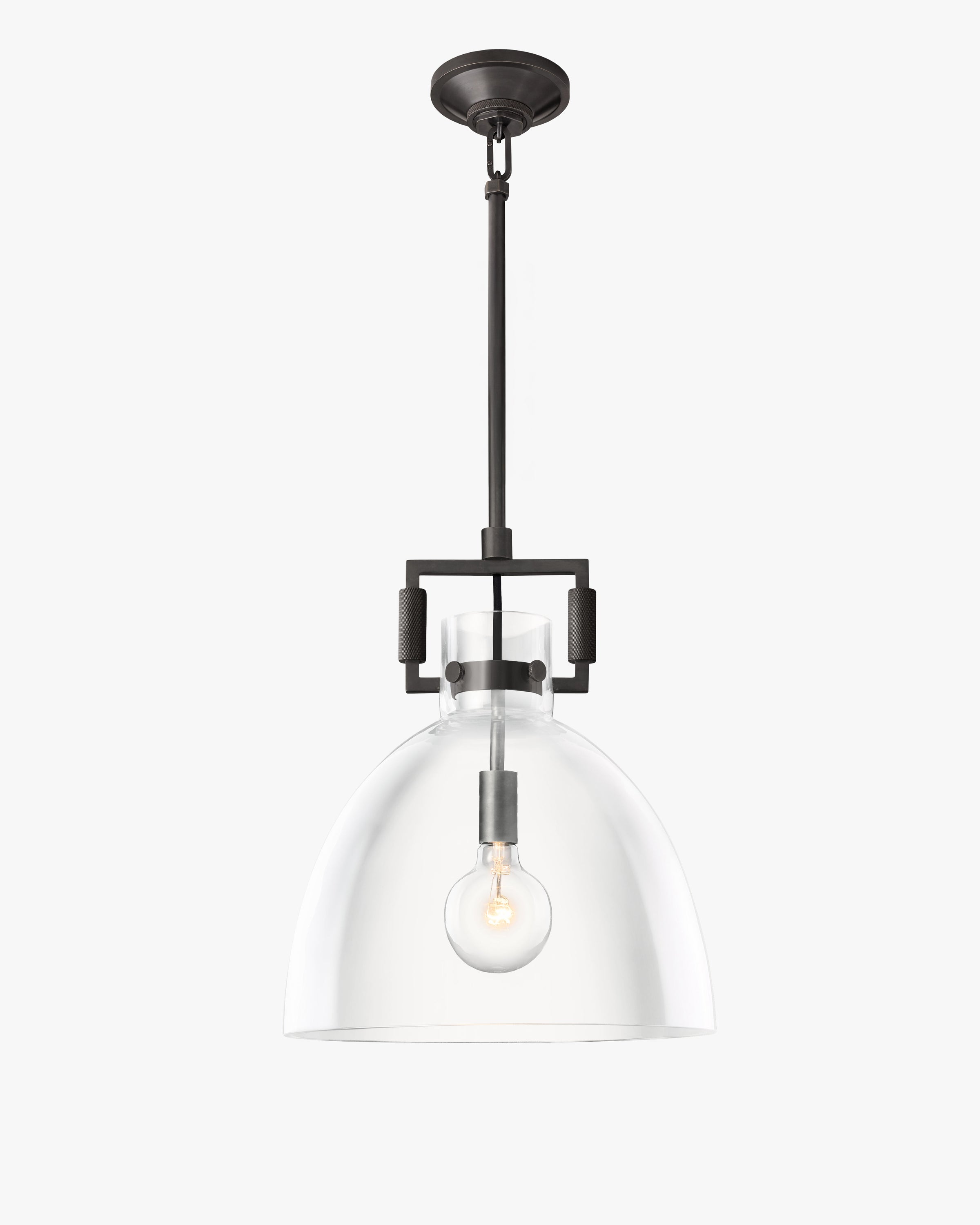 WOMO Dome Glass Pendant Light - Machinist