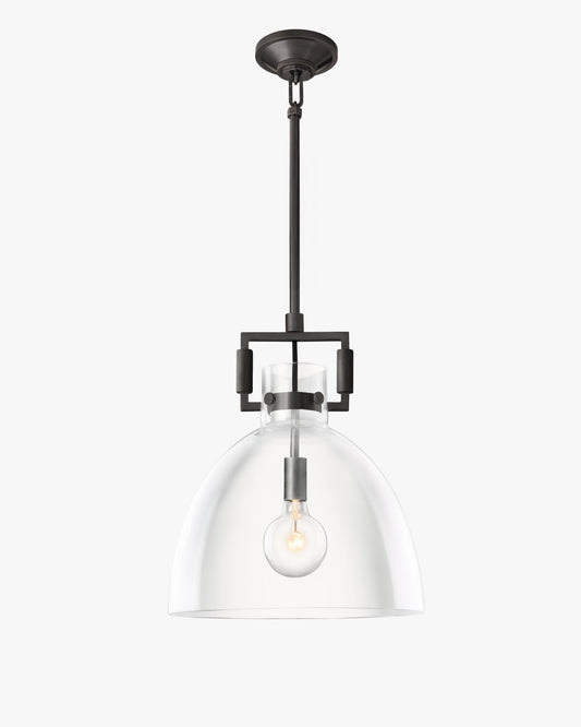 WOMO Dome Glass Pendant Light - Machinist