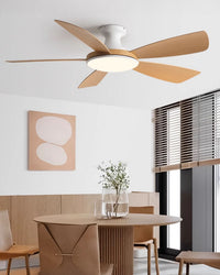 WOMO Modern Low Profile Ceiling Fan Lamp - WM5190