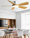 WOMO Modern Low Profile Ceiling Fan Lamp - WM5190 thumbnail
