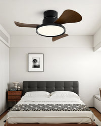 WOMO 30 Inch Low Profile Ceiling Fan Lamp - WM5196