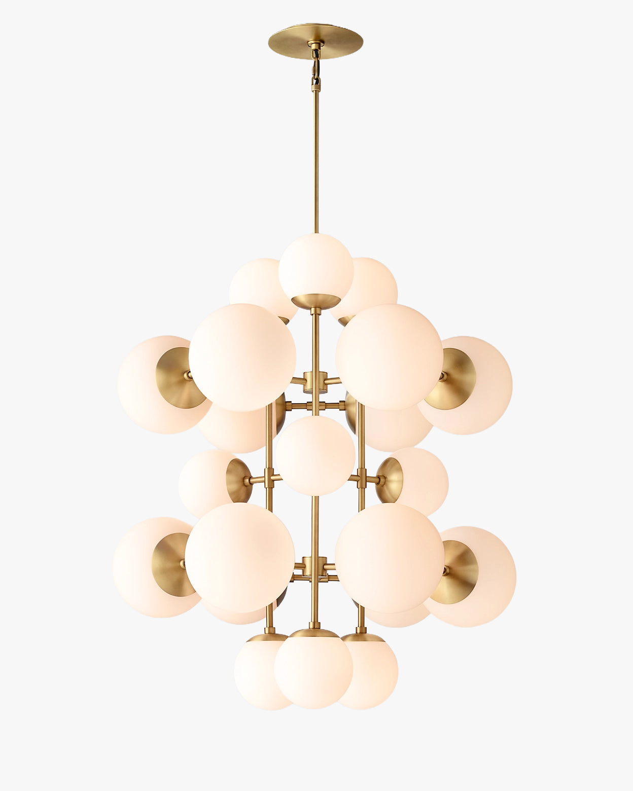 WOMO Alabaster Bubble Chandelier - Cirque