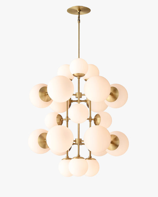 WOMO Alabaster Bubble Chandelier - Cirque