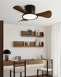 WOMO 30 Inch Low Profile Ceiling Fan Lamp-WM5205