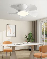 WOMO 30 Inch Low Profile Ceiling Fan Lamp-WM5205