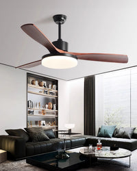 WOMO 3 Blade Modern Ceiling Fan Lamp - WM5210