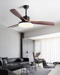 WOMO 3 Blade Modern Ceiling Fan Lamp - WM5210