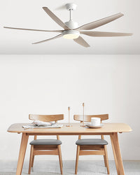 WOMO 6 Blade Large Ceiling Fan Lamp-WM5212