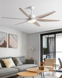 WOMO 6 Blade Large Ceiling Fan Lamp-WM5212